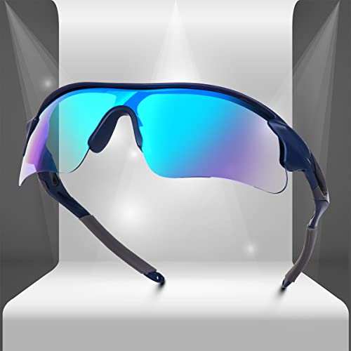 Image of Legend Eyewear Sports Sunglasses for Men Women Youth IPL Cricket Baseball Fishing Cycling Running Golf Motorcycle Tac Glasses UV400