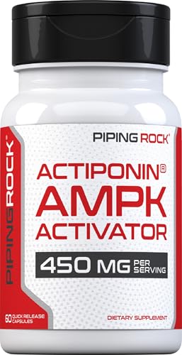 Piping Rock AMPK Metabolic Activator Supplement | 450 mg | 60 Capsules