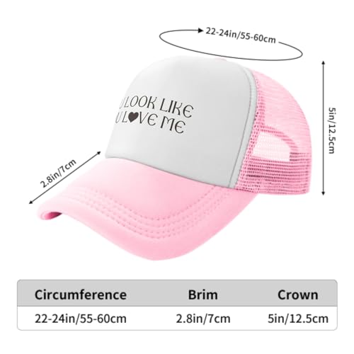 Image of Funny Trucker Hats,Trucker Hat Baseball Cap for Women Snapback Adjustable Hat Humor Gift Men