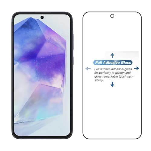 Image of POPIO Military-Grade Gorilla Tempered Glass For Samsung Galaxy A35 / A55 / M35 | 9H Hardness, Edge-to-Edge, Bubble-Free