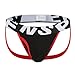 KAREN SPACE Jock Straps for Men Athletic Supporters Modal Sports Sexy Underwear for Men's, 1936SD-1P-Black,Medium