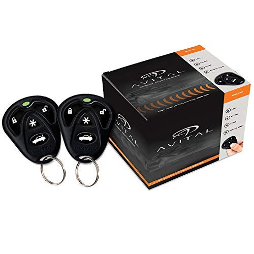 AVITAL 5105L 5105L 1-Way Security & Remote-Start System with D2D
