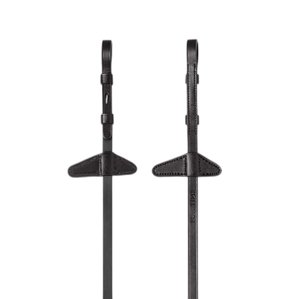 Equiline Gummizügel schwarz 147cm
