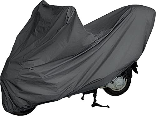 Susy Shop Telo Coprimoto Felpato e Impermeabile | Cover Tessuto PVC | Taglia S M L XL XXL | Copertura Esterna Universale | Scooter Moto Motociclo Motorino (XL (246 x 105 x 127 cm))