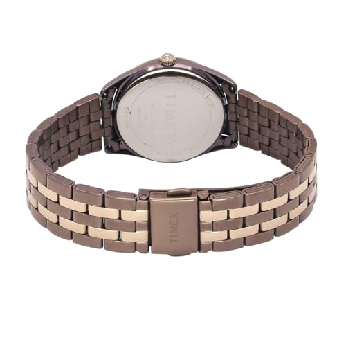 Image of TIMEX Analog Watch for Woman with Round Dial & Water Resistant Women's Wrist Watches