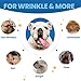 Yibesi Bulldog Wrinkle Wipes & Cream Combo – Dual‑Texture Dog Face Wipes & Soothing Wrinkle Paste – 100 Wipes + 85 g Cream