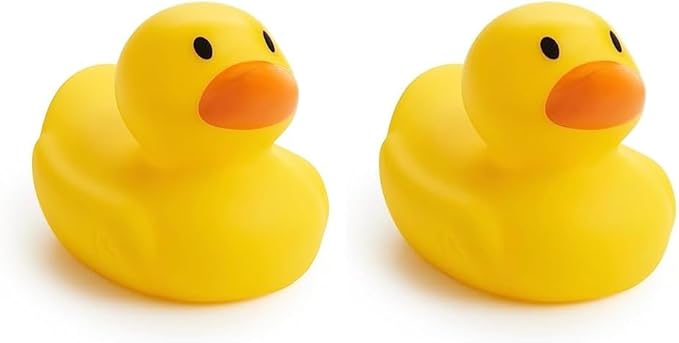 Munchkin® White Hot® Safety Bath Ducky Toy, Yellow (Pack of 2)