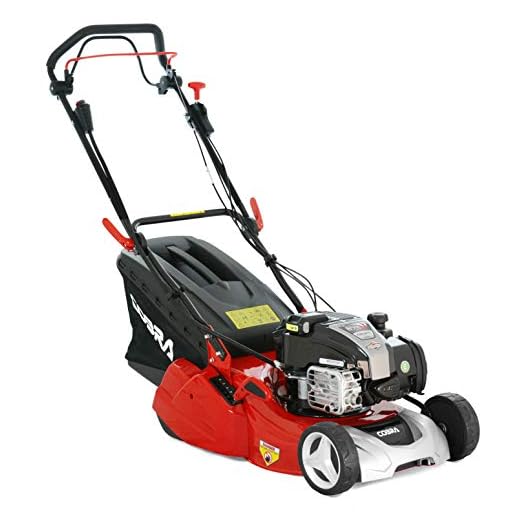 1. Cobra RM433SPBI 43cm (17in) Petrol Lawnmower