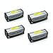 4 Pack LiPo Fireproof Explosionproof Safety Bag |ExpertPower|for Lithium Battery & DJI Mavic & DJI Phantom 3 Battery|Guard Charging and Storage Safe Bag (7.3 x 3.0 x 2.5 Inches)