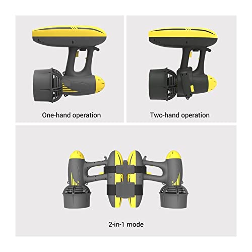 Onderwaterscooter met lange batterijduur, 650w Onderwater Duik Scooter Duiken Zeewater Zee Scooter Outdoor Onderwater Sportuitrusting Gemakkelijk te dragen en te bedienen - Image 6
