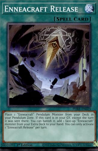 Enneacraft Release - PHRE-EN025 - Super Rare - 1st Edition