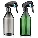 Spruzzino Nebulizzatore, 2 Pezzi Pet Plastica 300 ml Grilletto Spruzzatore, Vaporizzatore spruzzino, Riempibile Flacone Spray Vuoto, Bomboletta Spray per Pulizia Giardinaggio
