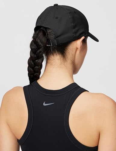 Image of Nike Unisex Adult Club Structured Metal Swoosh Cap Hat | Mens and Womens