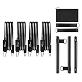 Pilatesstab mit Widerstandsband, Trainingsgerät, F Damen/Herren, Pilatesstab mit Widerstandsband, für Zuhause, Fitnessstudios, Übung, Fitnessgeräte