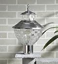 Metal Outdoor Light, Bulb Not Included (Silver, 40 watts) - Pack of 2 gallery image