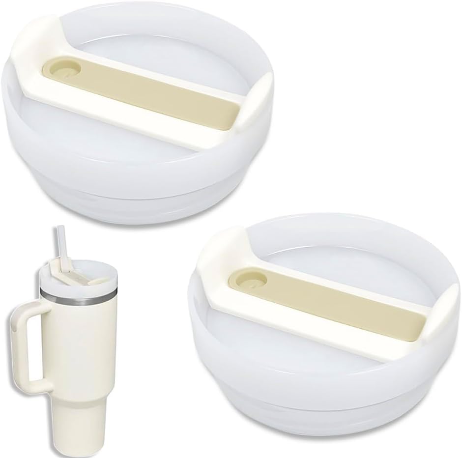 Genleas Stanley Cup Replacement Lid With Phone Shelf - Silicone Lid For 40oz & 64oz Tumblers (Pink)