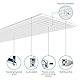 Grandview HT-MI-2649X1656 Hidetech Deckeneinbau-Leinwand, 312,4cm (123), 264,9x165,6cm, 16:10