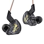 Yinyoo KBEAR MONKIE K01 Gaming Earbuds,Noise Cancelling In Ear Headphones with 3.5mm Plug, Surround Hifi Sound in Ear Monitor Wired Gaming Earphones Compatible with PC,PS5, Xbox,Switch