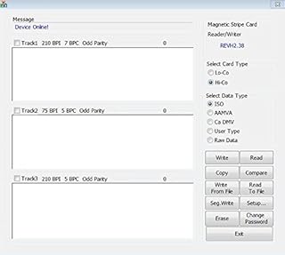 MSRX6 MSR X6 USB Swipe Magstripe Credit Card Reader Writer Smallest