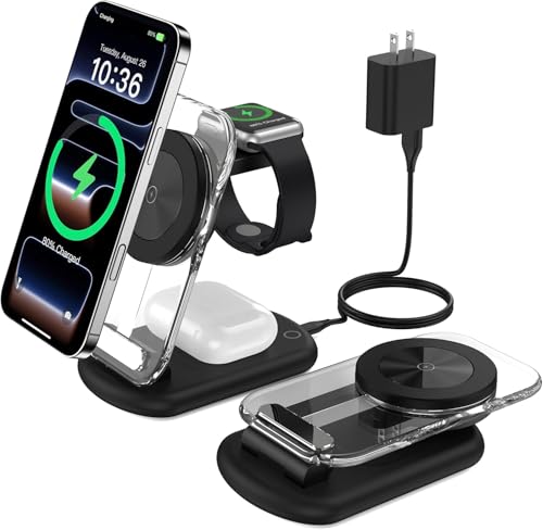 3-in-1 Foldable Mag-Safe Charger