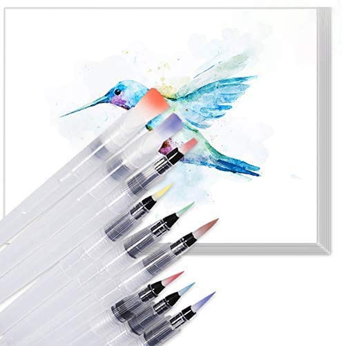 Selizo CBP-01 9 Pcs Water Brush Pens cover