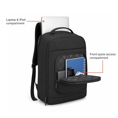 Image of Nasher Miles Corporate Backpack | Premium Laptop Backpack | Ideal for Office, College, School & Travel | Men, Women, Boys, Girls
