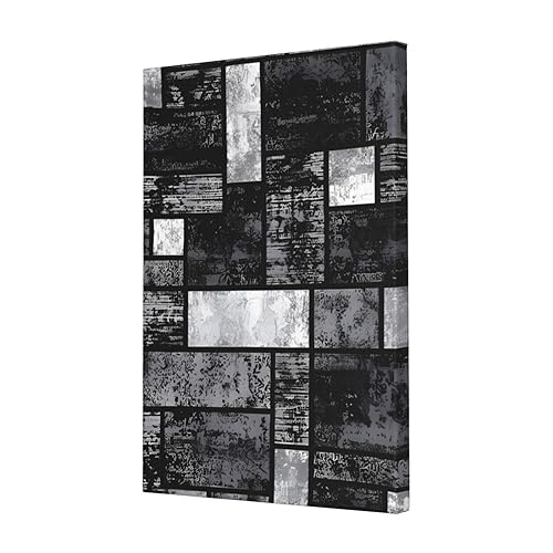 Toile murale abstraite grise QQLADY impression moderne qualite galerie d art