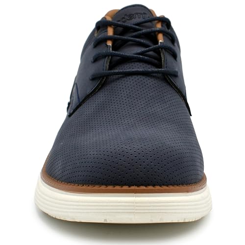 Image of AKADEMIKS Mens Dayton Oxford, Comfortable Footwear for Formal and Casual Wear