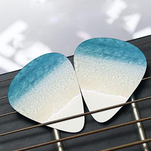 Ensemble de 12 médiators de guitare de plage de sable blanc d’eau de mer claire pour guitare acoustique, guitare… - Les Beatles, Paul McCartney, John Lennon, RIngo Starr, George Harrison Ensemble de 12 médiators de guitare de plage de sable blanc d'eau de mer claire pour guitare acoustique, guitare… – Image 8