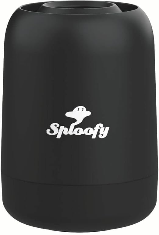 PRO II - Personal Smoke Air filter - With Replaceable Cartridge - Trap Smoke and Odor - up to 500 uses (Black)