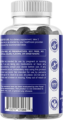 Magnesium Gummies & Iron Gummies - 60 Vegan Gummies Each #TOP6