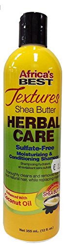 Africa's Best Textures Herbal Care Moisturising Conditioning Shampoo 355 ml