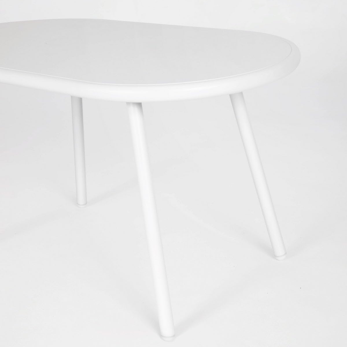 LOLAhome Conjunto Jardin Vione con Sofá, Mesa de Centro y 2 Sillones, Gris