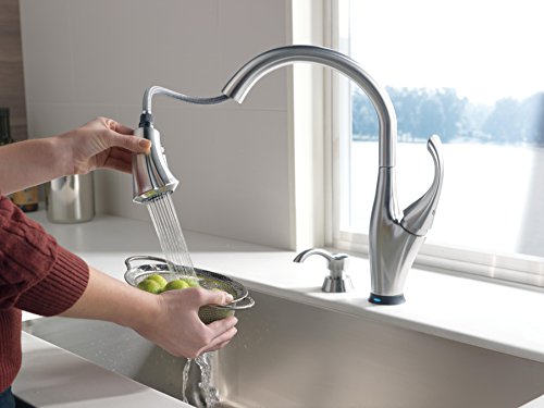 Delta Faucet Pilar Kitchen Soap Dispenser for Kitchen Sinks, Arctic Stainless RP50781AR - image 2