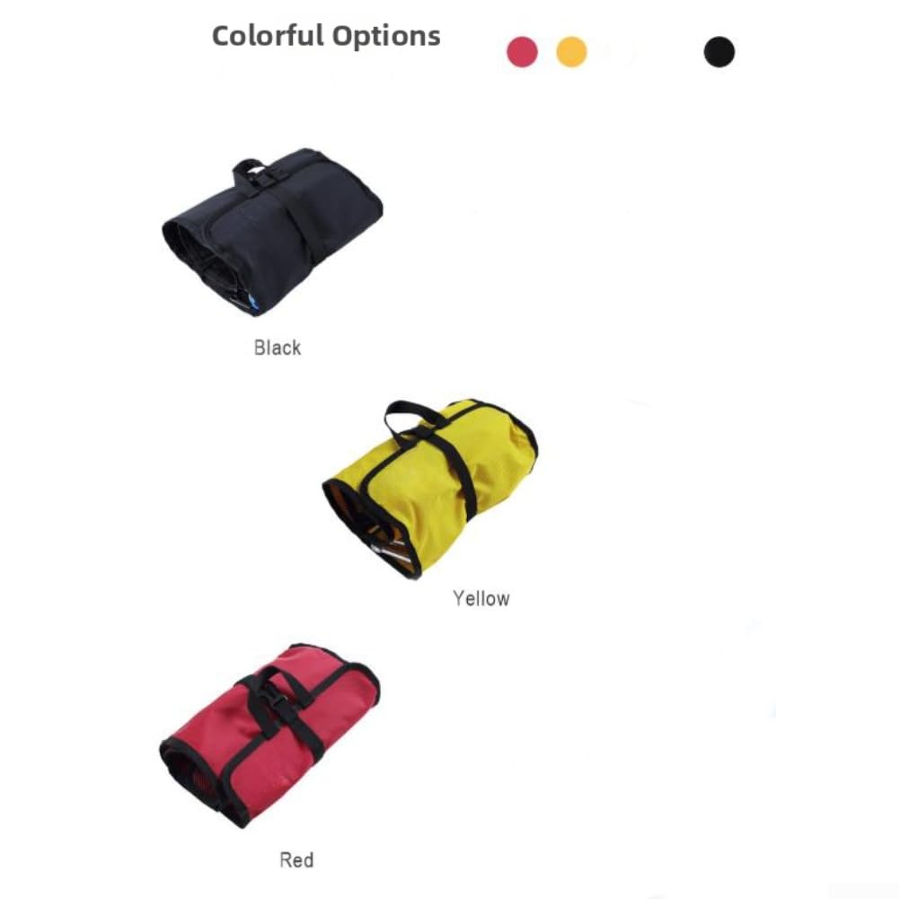 Organizador Escalada Nylon Ripstop Bolsillos Múltiples(Yellow 84 * 27cm)