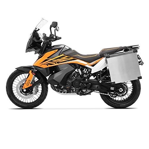 Maletas Laterales Aluminio NB 40 L para BMW F 800 GS/Adventure + Kit