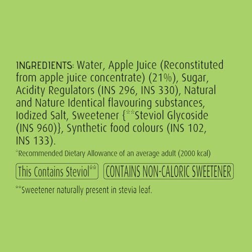 Image of Del Monte Green Apple Fruit Drink Gift Pack, Pack of 12, 240ml
