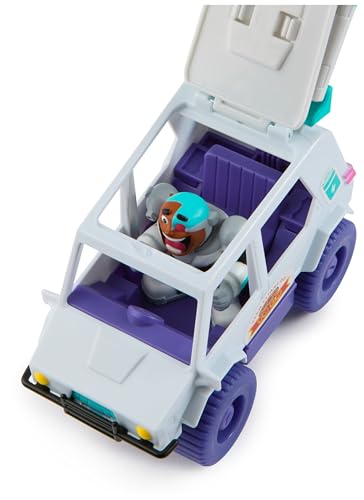 Teen Titans Go! Vehicule T Car Lanceur De Pizza + Cyborg Teen Titans Go! - vue 8