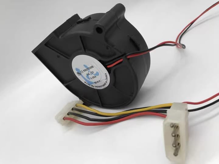 Turbina sopladora RBD7530B 7.5cm DC12v 0.50A ventilador centrifugo radial 2