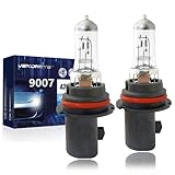 VEXONEYE 9007/HB5 Halogen Headlight Bulb, 9007/HB5 12V 65/55W 4300K High/Low Beam Standard Head Lights,long life