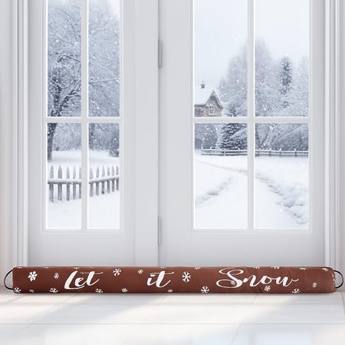 Gisafai 60 Inches Long Door Draft Stopper Under Door Draft