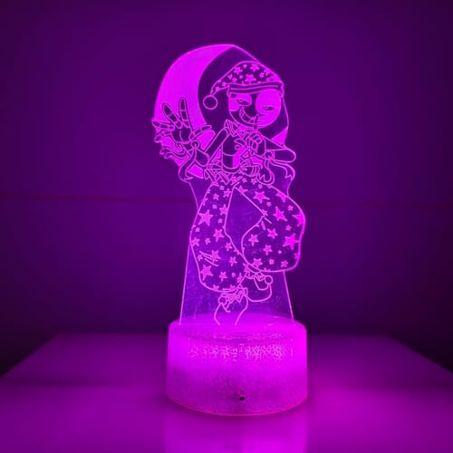 Lámpara LED Ilusión 3D con Control Remoto Moondrop