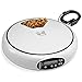 Arf Pets Automatic Pet Feeder, 5 Meal Food Dispenser for Dogs, Cats & Small Animals w/Programmable Timer, Dishwasher-Safe Tray Feeds Wet or Dry Food - (Serves 4 Meals Per Day) Adopter Included
