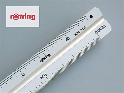 Amazon.co.jp: ロットリング 三角スケール 建築士用 15cm N86