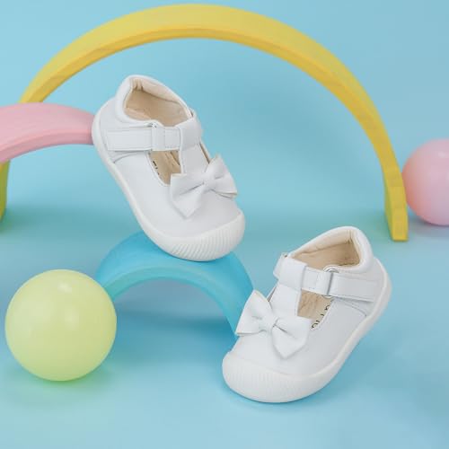 Felix & Flora Soft Sole Baby Dress Shoes - Infant Baby Walking Shoes Moccasinss Rubber Sole Crib Shoes4