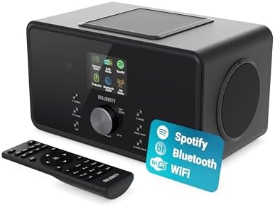 Bluetooth Internet Radio with DAB+ | 100 Watt 2.1 Speakers with I...
