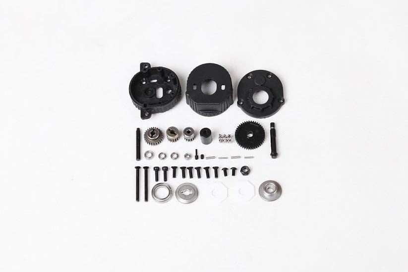 FMS Common Parts 1:6/1:10 RC Cars RC Crawler RC Trucks Parts for 1/10 Mashigan,Atlas 4x4, 1/6 1941 Mb Scaler, 1/6 JIMNY, 1/10 Toyota Land Cruiser FJ40 : Main Gear Box Set