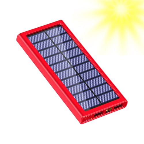Batería externa portátil solar de 10000 mAh para celular 6