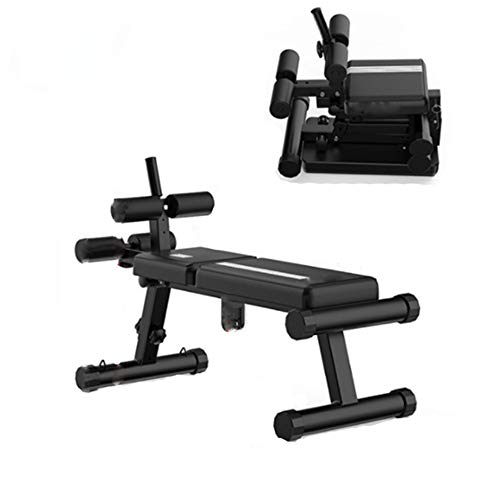 SJF Banc de Musculation réglable, Banc de Musculation, Équipement de Fitness pour Le Tabouret Assis, Système de Fitness Pliant, Confortable, Non Glissant, pour Le Gymnase en Plein air