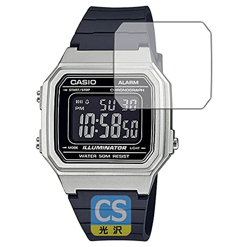 PDAH[ CASIO W-217HMV[Y p Crystal Shield ی tB  {
